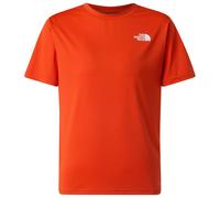 The North Face - Kid's Teen New 24/7 S/S Tee - Funktionsshirt, Gr. 146 L, rot (LavaRed)