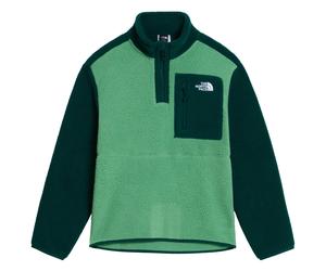 The North Face - Kid's Teen Yumiori 1/4 Zip Jacket - Fleecepullover, Gr. 146-152 L, grün/türkis (DimmedAlgae/HunterGreen)