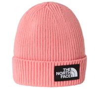 The North Face - Kid's TNF Logo Box Cuffed Beanie - Mütze, Gr. One Size, rot/rosa (CoralCrush)