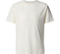 Funktionsshirt THE NORTH FACE "TEEN NEW 24/7 SS TEE", Jungen, Gr. XS, weiß dune, Single Jersey, Obermaterial: 100% Polyester, normal, Rundhals, Shirts Funktionsshirt, sportlicher Stil, Kurzarm, schnel