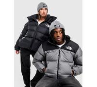 The North Face Logo Box Cuffed Beanie Mütze - Damen, Grau - One Size