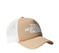 The North Face TNF Logo Trucker Cap Khaki Stone/TNF White OneSize