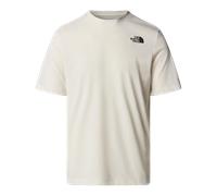 herren the north face foundation mountains faces t shirt weis