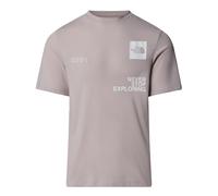 The North Face Mountain Foundation Coordinates T-Shirt rosa/weiß - S