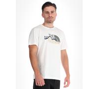 The North Face M SS Mountain Line Tee Herren T-Shirt - (Größe: L/52, Weiß)
