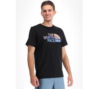 The North Face M SS Mountain Line Tee Herren T-Shirt - (Größe: M/50, Schwarz)