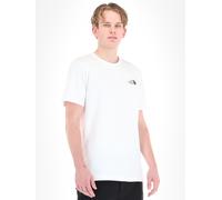 The North Face M Vertical Logo SS Tee Herren T-Shirt - (Größe: S/48, Weiß)