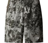 The North Face Men's 24/7 Printed Shorts Clay Grey Micro Halfdome Print/New Taupe Green S