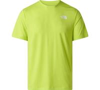 Funktionsshirt THE NORTH FACE "M 24/7 S/S TEE REG", Herren, Gr. M, fizz lime, Jersey, Obermaterial: 100% Polyester, Rundhals, Shirts Funktionsshirt, Kurzarm, für Fitness und sportliche Aktivitäten, Ru