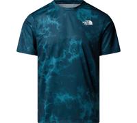 The North Face Mens 24/7 Short Sleeves Regular Tee-print deep cypress light refr (EHF) M
