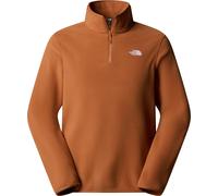 The North Face Men's Glacier Fleece 1/4 Zip Jacket Burnt Umber XXL