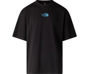 The North Face Mens Liquid Logo Oversize Short Sleeve Tee- tnf black (JK3) M