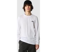 The North Face NF0A87QNFN41 Men’s L/S Simple Dome Tee T-Shirt Herren TNF White Größe S