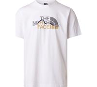 The North Face Mens Mountain Line Regular Short Sleeve Tee tnf white (FN4) L