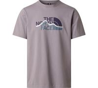The North Face - Mountain Line Short Sleeve Tee - T-Shirt, Gr. S, grau (TranscendentGrey)