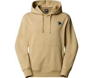 The North Face Mens Mountain Logo Relaxed Hooded Sweatshir khaki stone (LK5) S