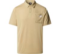 The North Face Mens NEW Tanken Polo khaki stone (LK5) XS