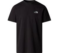 The North Face NF0A8C4VU1H M S/S Reflective Box NSE Tee T-Shirt Herren TNF Black Reflective Größe M
