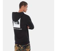 The North Face Mens Raglan Redbox Hoodie tnf black/tnf white (KY4) XS