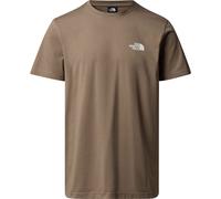 The North Face Mens Softshell Simple Dome Tee mocha brown (BOW) XXL