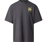 The North Face Mens SUN Oversize Short Sleeve Tee-graphic anthracite grey (RHI) M