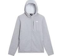The North Face Mens TNF Performance Fleece Full Zip Hoodie tnf pale grey heather (CQO) XXL