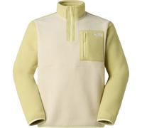 The North Face Mens Yumiori 1/4 Zip desert stone/pear/lemon (M0F) S
