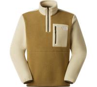 The North Face Men's Yumiori 1/4 Zip Fleece Jacket Cedar/desert Stone/new L