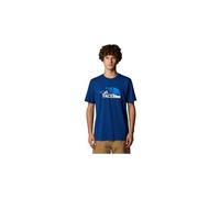 The North Face Mens Short Sleeve Mountain Line Tee estate blue (D1R) XL