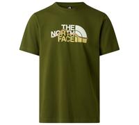 The North Face - Mountain Line Short Sleeve Tee - T-Shirt, Gr. L, oliv (WoodlandGreen)
