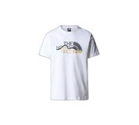 The North Face Mens Short Sleeve Mountain Line Tee tnf white (FN4) XS