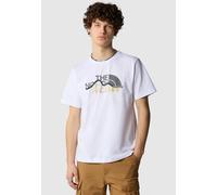 The North Face - S/S Mountain Line Tee - T-Shirt, Gr. XL, weiß (TNFWhite)