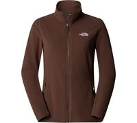 The North Face NF0A855O1OI1 W 100 Glacier FZ - EU Sweatshirt Damen Smokey Brown Größe S