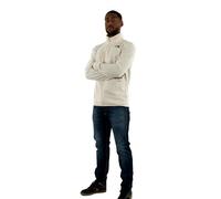 The North Face NF0A855XQLI1 Men’s 100 Glacier Full Zip - Eu Sweatshirt Herren White Dune Größe XS