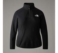 THE NORTH FACE NF0A856U4H01 Women’s Plus 100 Glacier 1/4 Zip - Eu Sweatshirt Damen TNF Black-NPF Größe 1X