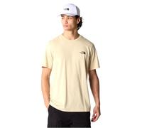 The North Face NF0A87NG3X4 M S/S Simple Dome Tee T-Shirt Herren Gravel Größe XS