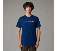 The North Face Mens Short Sleeve Never Stop Exploring Tee estate blue (D1R) M