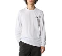 The North Face NF0A87QNFN4 M L/S Simple Dome Tee T-Shirt Herren TNF White Größe XXL