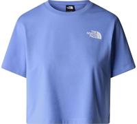 The North Face NF0A87U40YI W Simple Dome Cropped Slim Tee T-Shirt Damen Virtual Blue Größe S