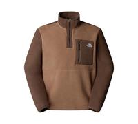 The North Face NF0A883S5QA M YUMIORI 1/4 Zip Sweatshirt Herren Latte-Smokey Brown-TNF Größe S