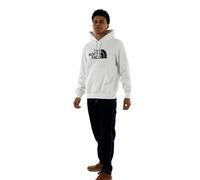 The North Face NF0A89EMLA9 M Drew Peak Pullover Hoodie Sweatshirt Herren TNF White/TNF Black Größe XS