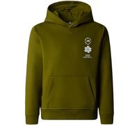 THE NORTH FACE NF0A89HEPIB1 Girl’s Flower Graphic Relaxed Hoodie Sweatshirt Unisex Forest Olive Größe M