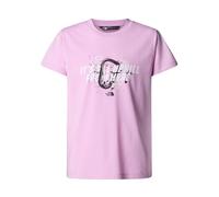 THE NORTH FACE NF0A8AXF6FI G Graphic Relaxed S/S Tee T-Shirt Unisex Cyber Pink Größe S