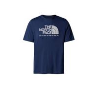 The North Face NF0A8BEJ8K2 M 24/7 S/S Tee Logo Graphic REG T-Shirt Herren Summit Navy Größe L