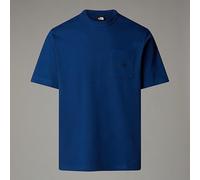 THE NORTH FACE NF0A8C3PD1R M SS Dome Relaxed Pocket Tee T-Shirt Herren Estate Blue Größe L