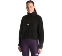 The North Face Novelty Logo Glacier Half Zip Fleecepullover Damen M Schwarz
