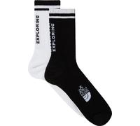 The North Face NSE Everyday Crew Sock - 2 Pack TNF Black/TNF White M (41-43)