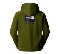 Kapuzensweatshirt THE NORTH FACE, Damen, Gr. XXL, schwarz (tnf schwarz, tnf weiß), Sweatware, Obermaterial: 80% Baumwolle, 20% Polyester, bedruckt, unifarben, Rippbündchen, Sweatshirts, mit Kängurutas