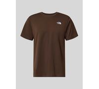 THE NORTH FACE Herren Evolution Simple Dome Regular Short Sl T-Shirt, Dark Chestnut, L