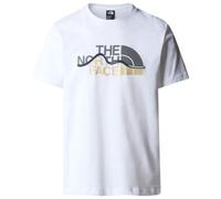The North Face - S/S Mountain Line Tee - T-Shirt, Gr. L, weiß (TNFWhite)